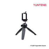 YUNTENG - YT-228 Mini Stand Tripod - Black